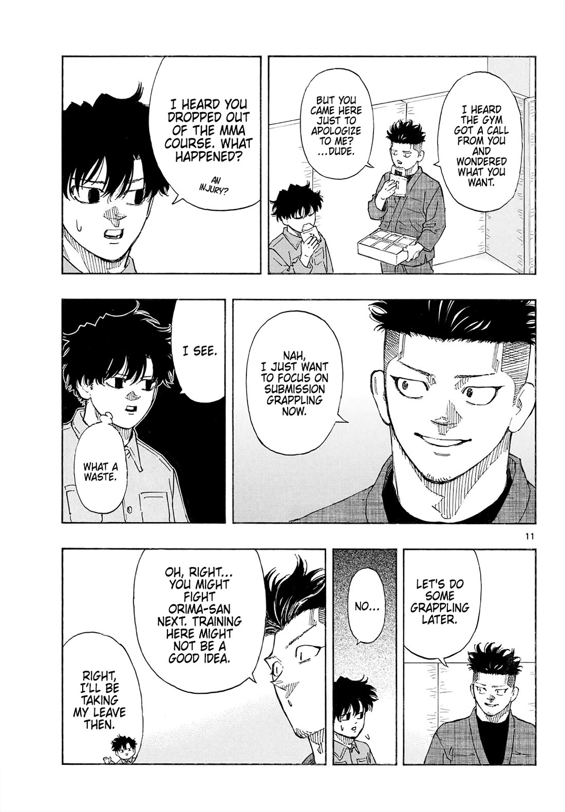 Red Blue Chapter 189 page 11 - Chapter 189: Goal: Ten Thousand Views