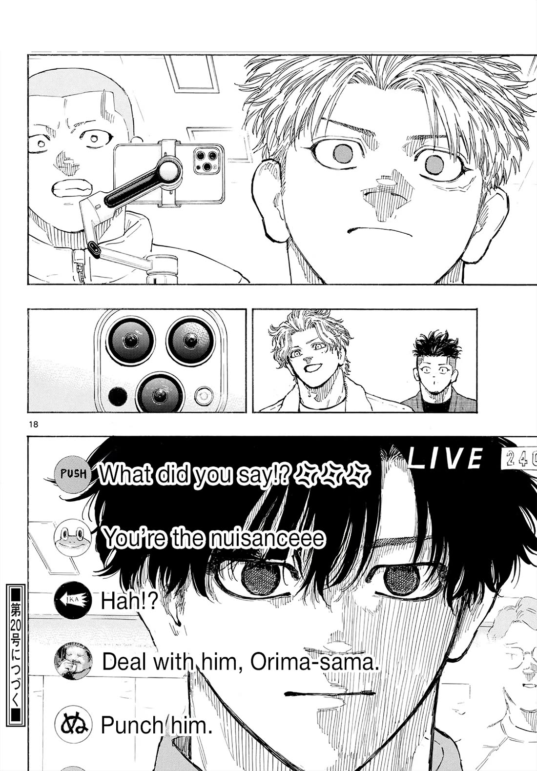 Red Blue Chapter 189 page 18 - Chapter 189: Goal: Ten Thousand Views