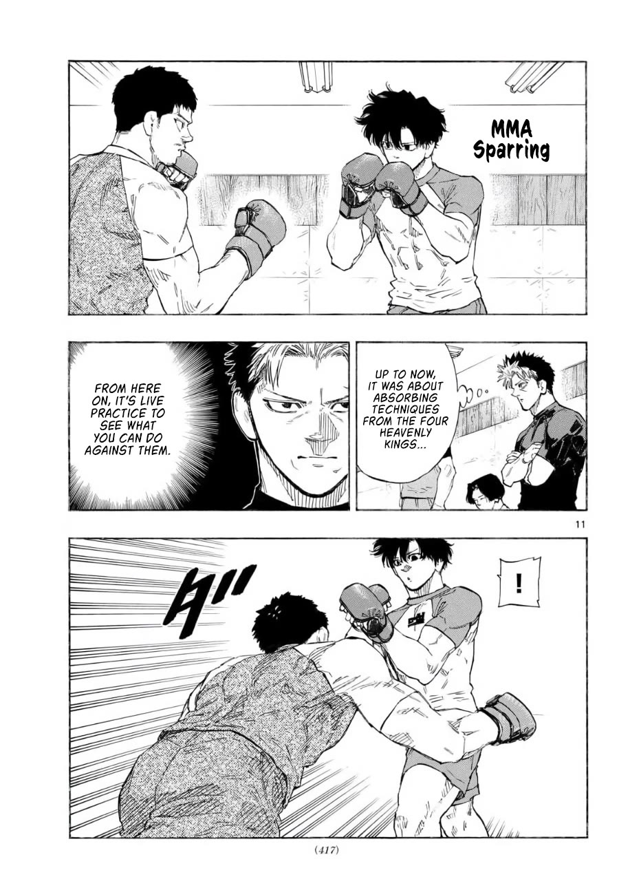 Red Blue Chapter 192 page 11 - Chapter 192: Training with the Four Heavenly Kings