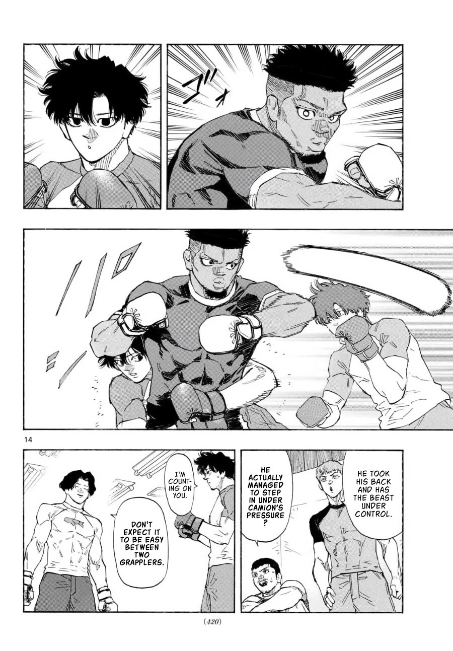 Red Blue Chapter 192 page 14 - Chapter 192: Training with the Four Heavenly Kings