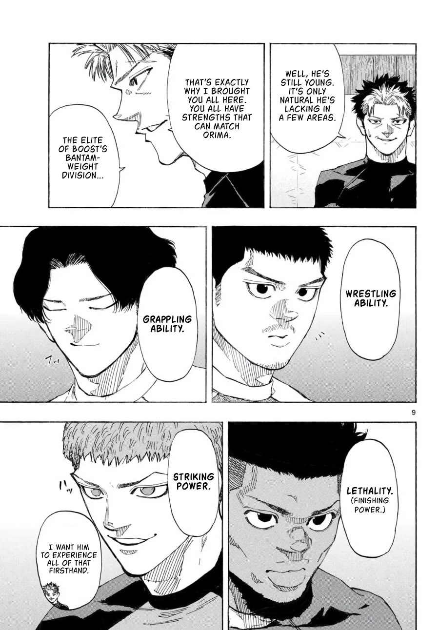 Red Blue Chapter 192 page 9 - Chapter 192: Training with the Four Heavenly Kings