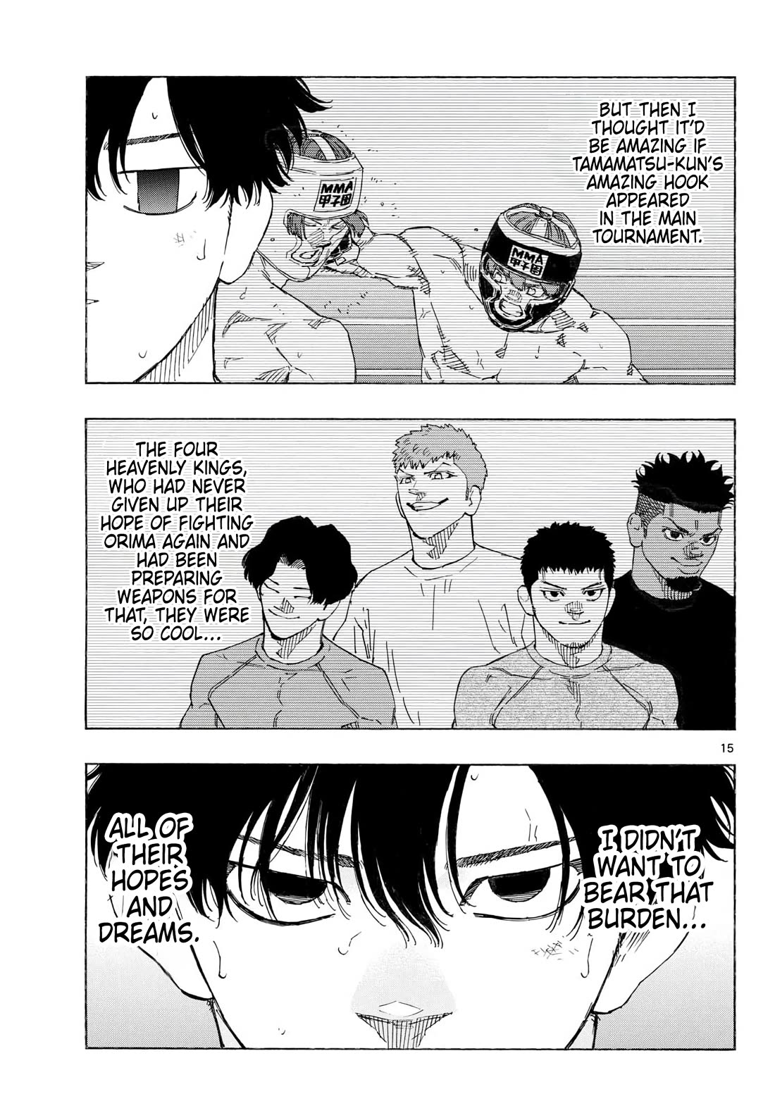 Red Blue Chapter 200 page 15 - Chapter 200: To You, Who Are Leaving