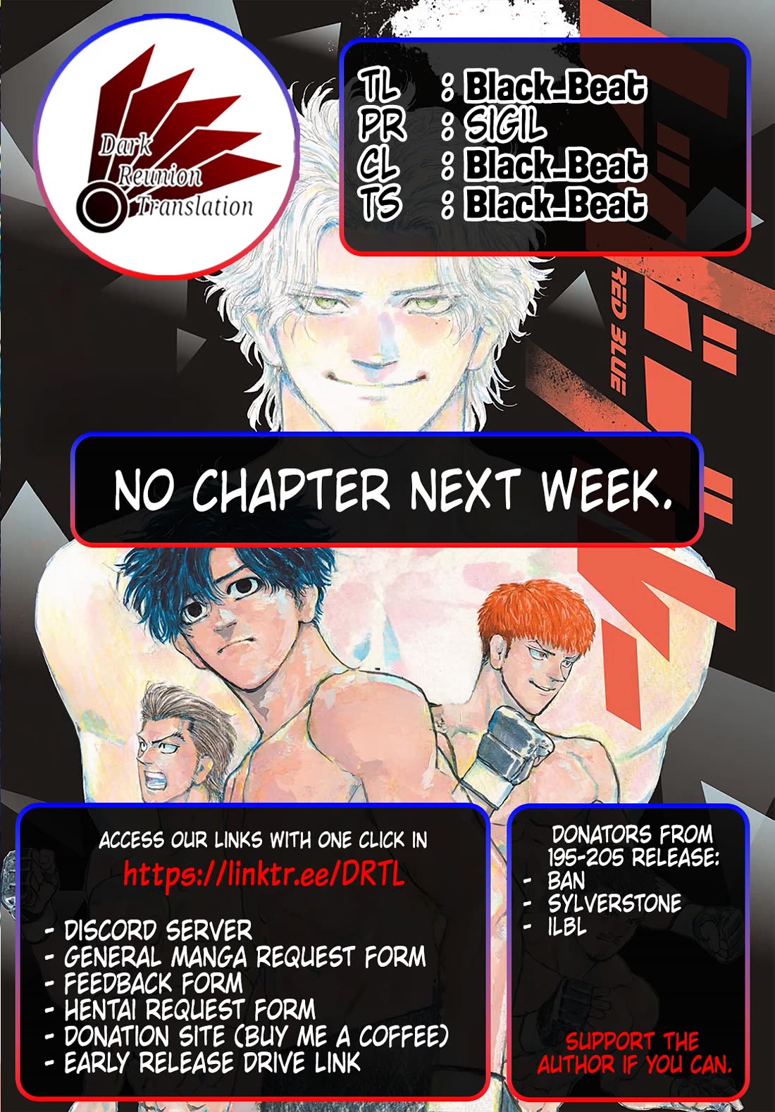 Red Blue Chapter 200 page 19 - Chapter 200: To You, Who Are Leaving