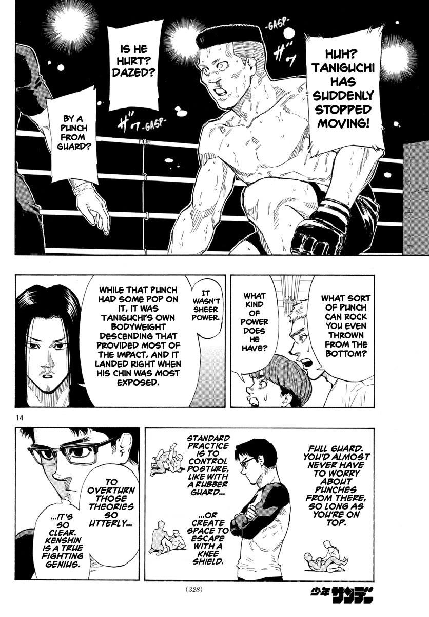 Red Blue Chapter 26 page 14 - Chapter 26: A True Fighting Genius