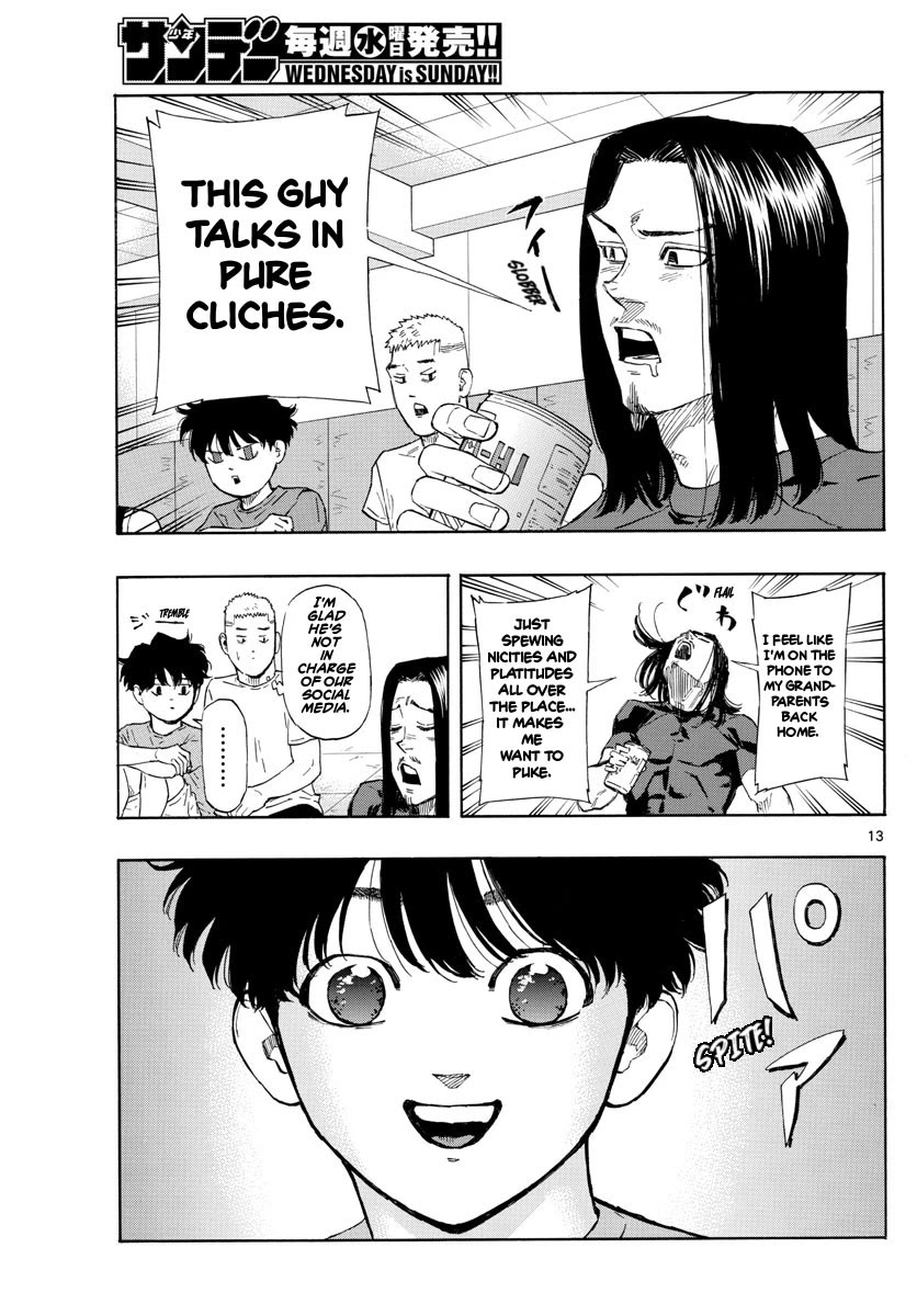 Red Blue Chapter 27 page 13 - Chapter 27: One Hell of a Debut