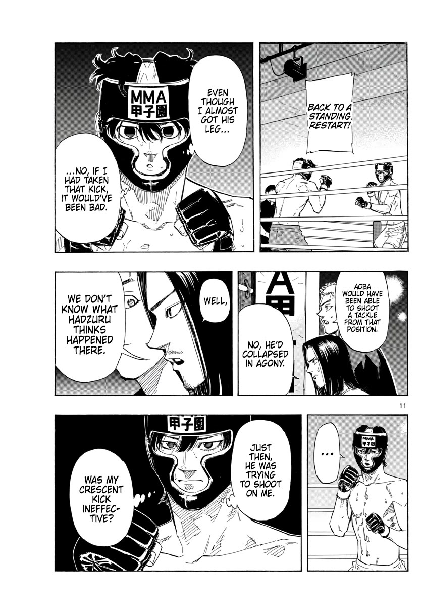 Red Blue Chapter 39 page 11 - Chapter 39: Unwavewing Determination