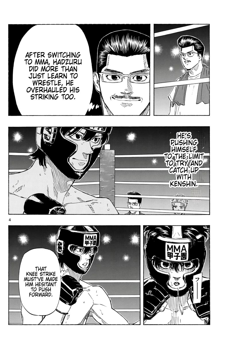 Red Blue Chapter 39 page 4 - Chapter 39: Unwavewing Determination