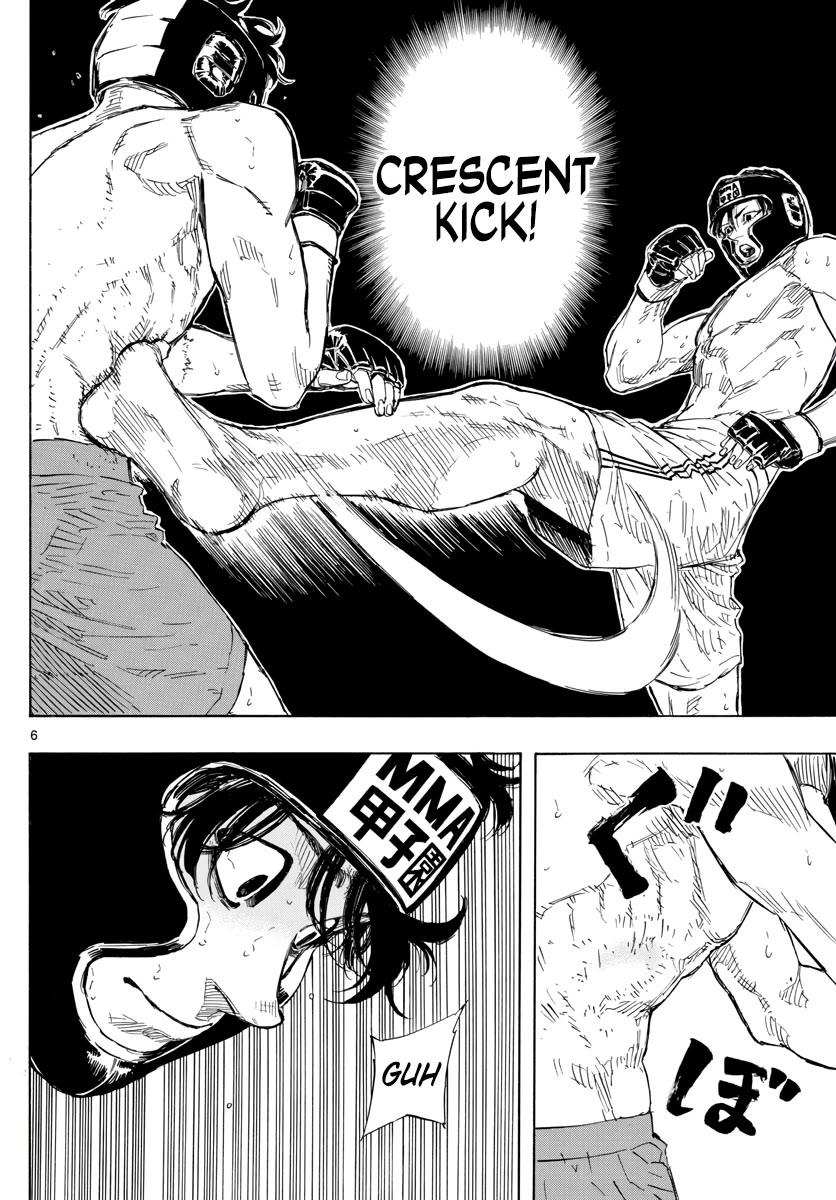 Red Blue Chapter 39 page 6 - Chapter 39: Unwavewing Determination