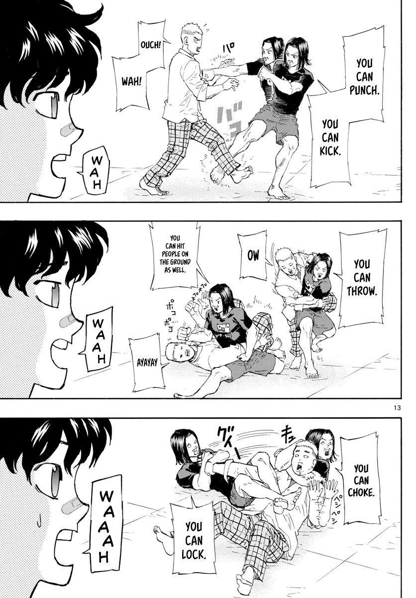 Red Blue Chapter 4 page 14 - Chapter 4: Kanenari Tokiwa