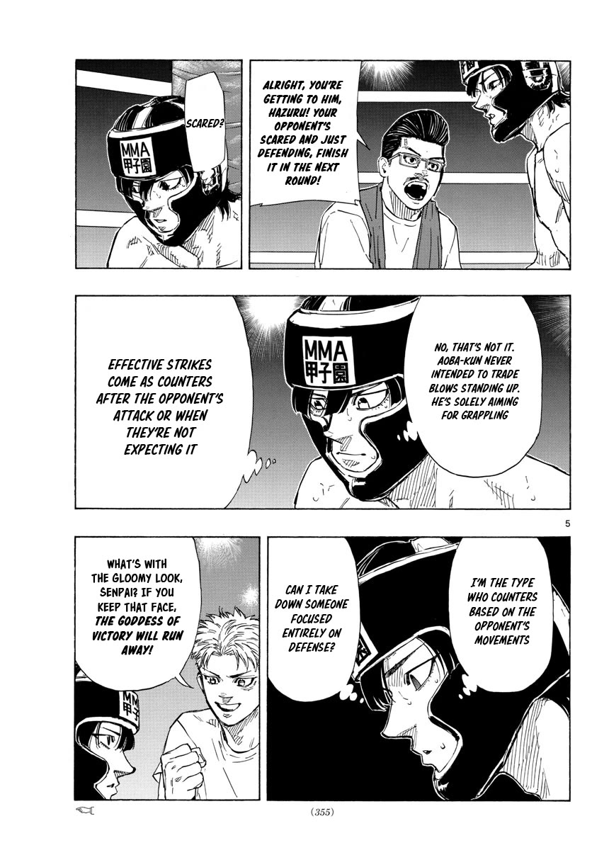 Red Blue Chapter 40 page 5 - Chapter 40: Doubts Incased in Glass