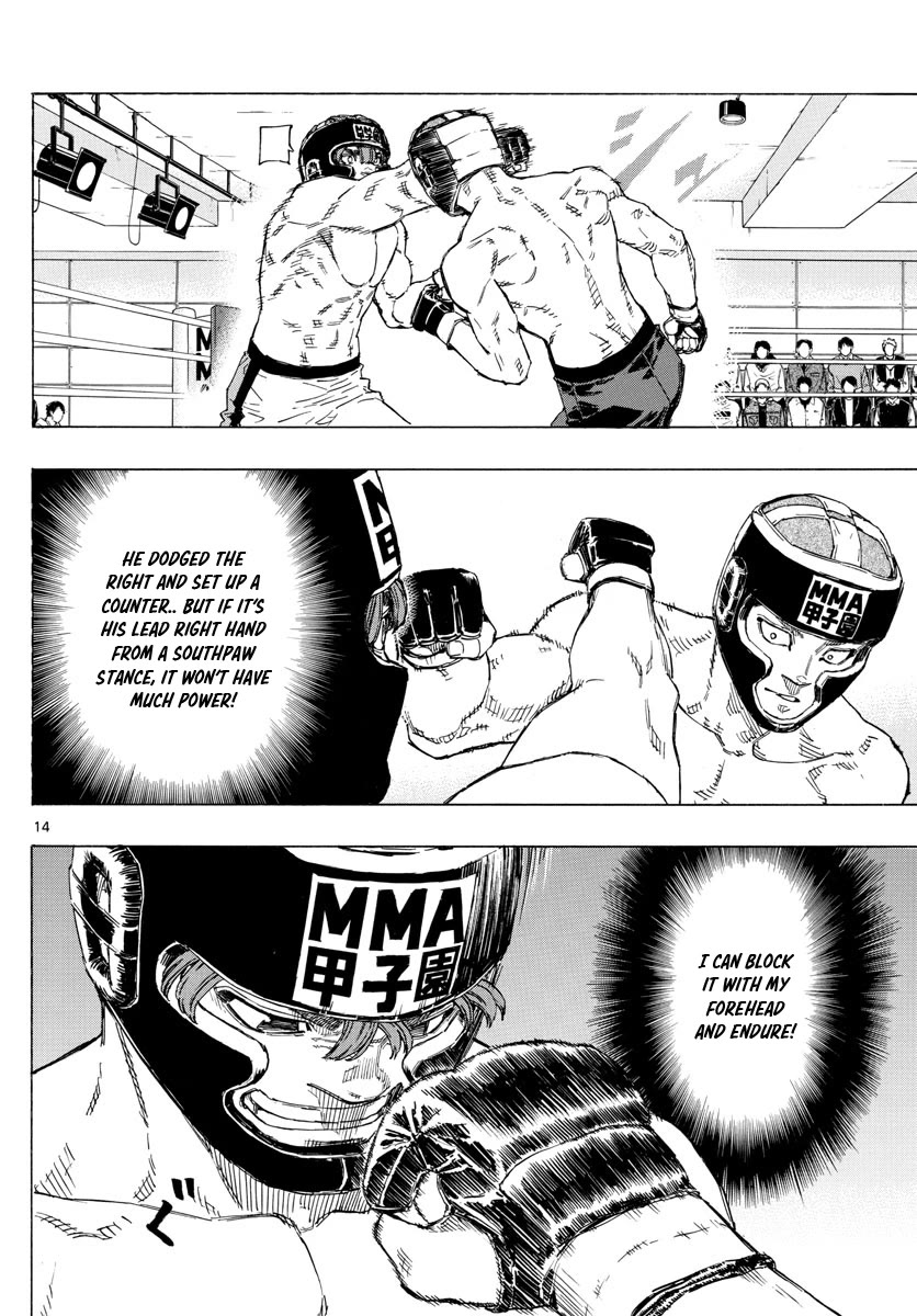 Red Blue Chapter 44 page 14 - Chapter 44: Tamamatsu's Match