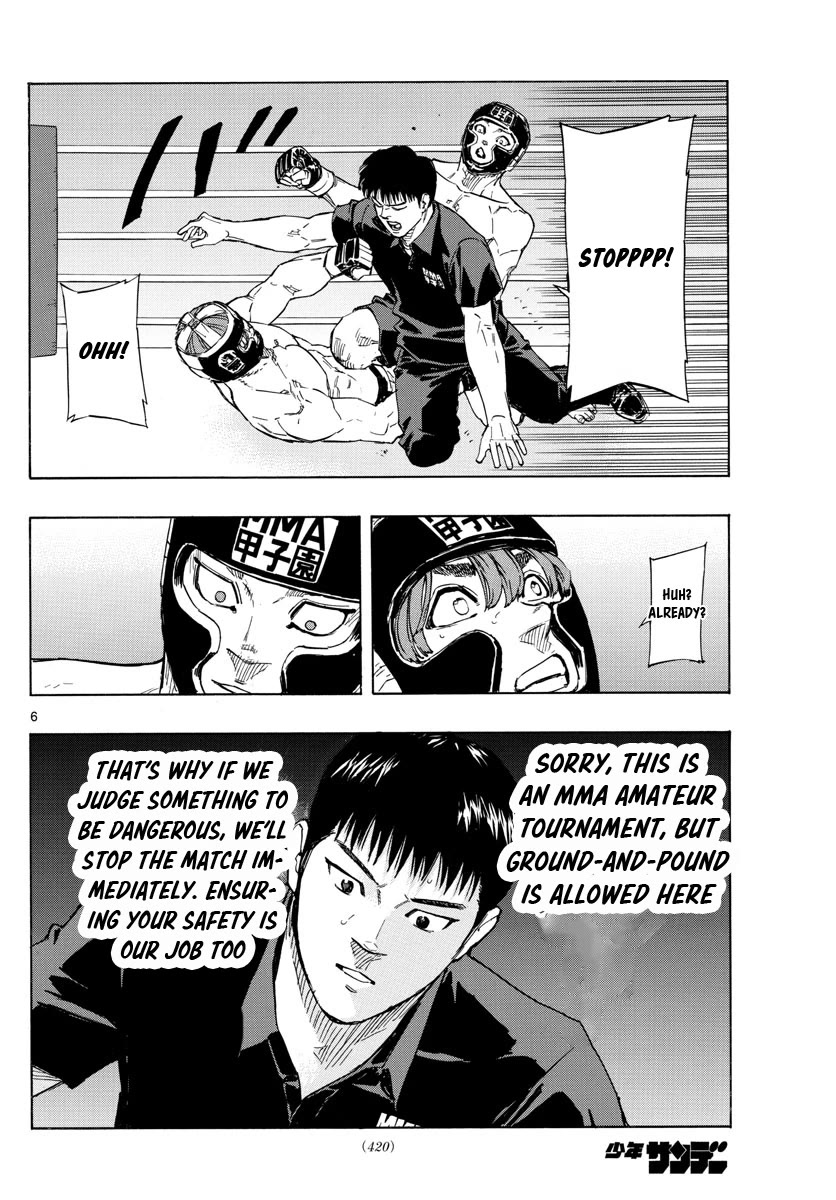 Red Blue Chapter 45 page 6 - Chapter 45: The Man Known as Hachiya Mamoru