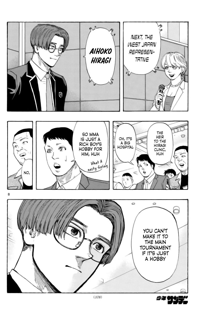Red Blue Chapter 48 page 8 - Chapter 48: The Gathering of the Unpredictable Fighters