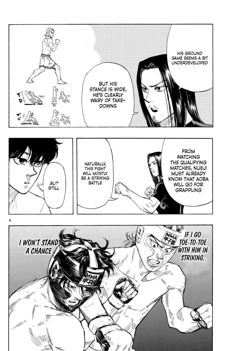 Red Blue Chapter 50 page 4 - Chapter 50: A Rematch with Tokiwa?