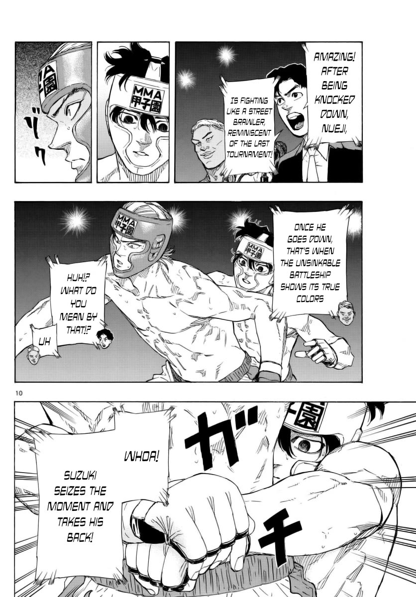 Red Blue Chapter 55 page 10 - Chapter 55: Flash of a Right High Kick