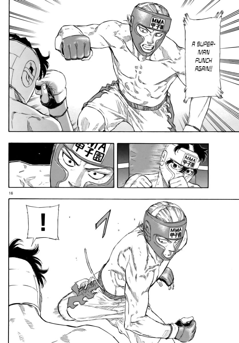 Red Blue Chapter 55 page 16 - Chapter 55: Flash of a Right High Kick