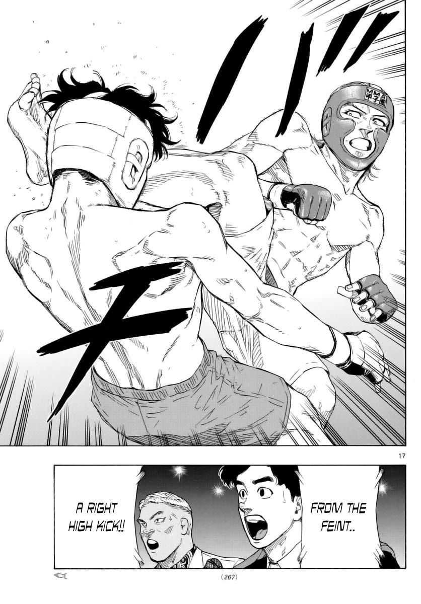 Red Blue Chapter 55 page 17 - Chapter 55: Flash of a Right High Kick