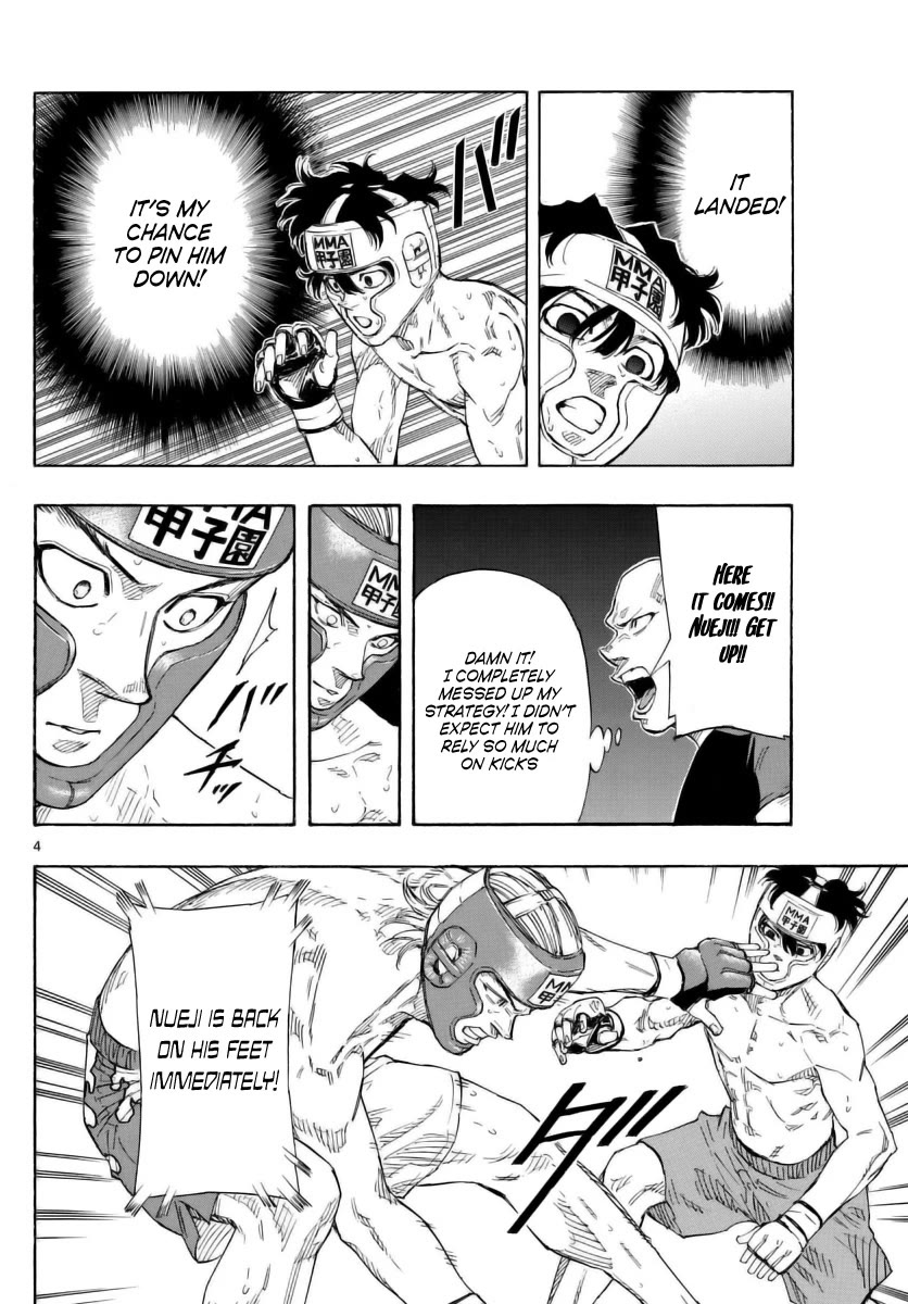 Red Blue Chapter 55 page 4 - Chapter 55: Flash of a Right High Kick