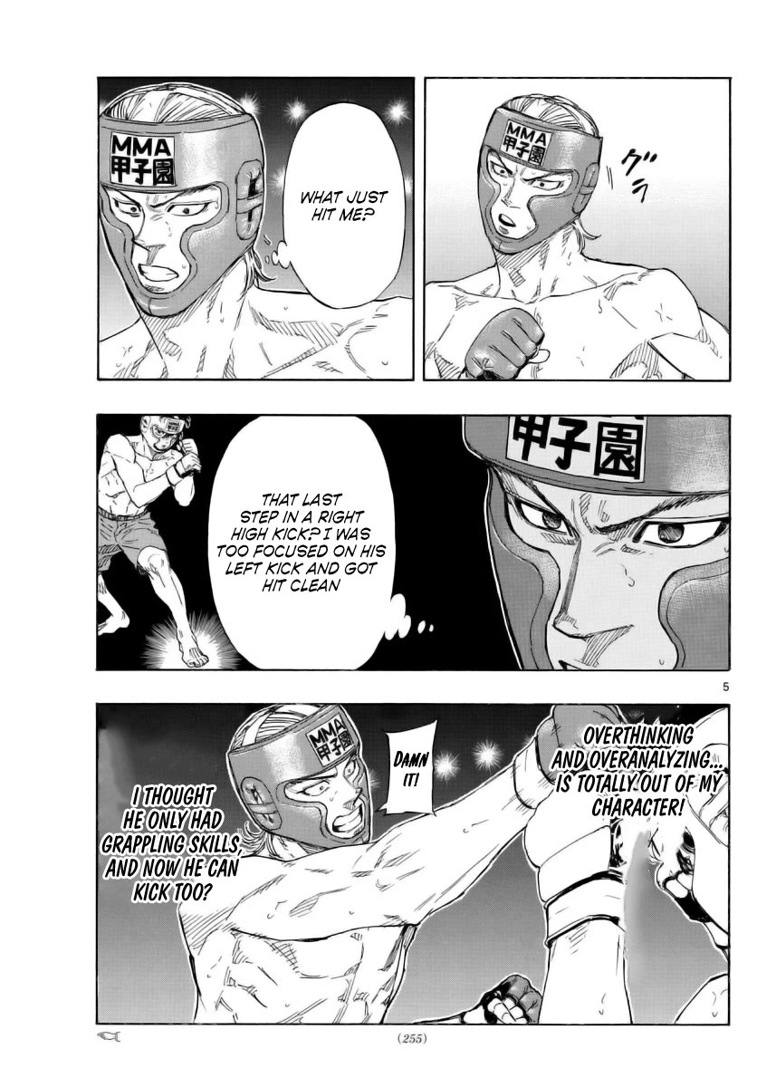Red Blue Chapter 55 page 5 - Chapter 55: Flash of a Right High Kick