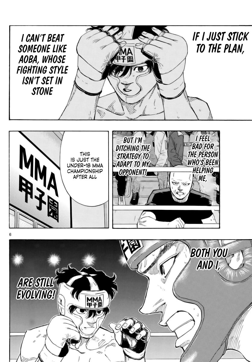 Red Blue Chapter 55 page 6 - Chapter 55: Flash of a Right High Kick