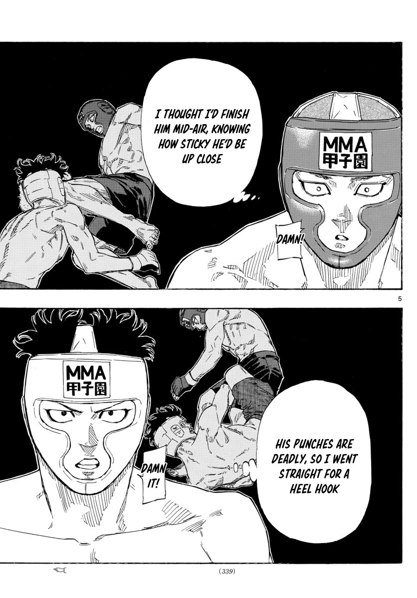 Red Blue Chapter 60 page 5 - Chapter 60: The Jiujitsu Founding Family