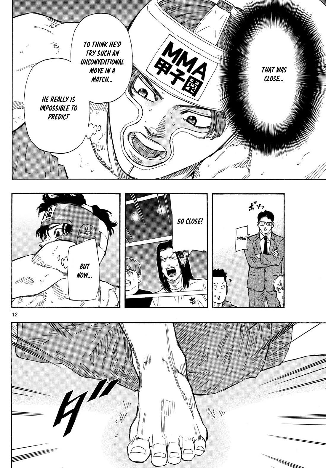 Red Blue Chapter 65 page 12 - Chapter 65: Aoba's New Move