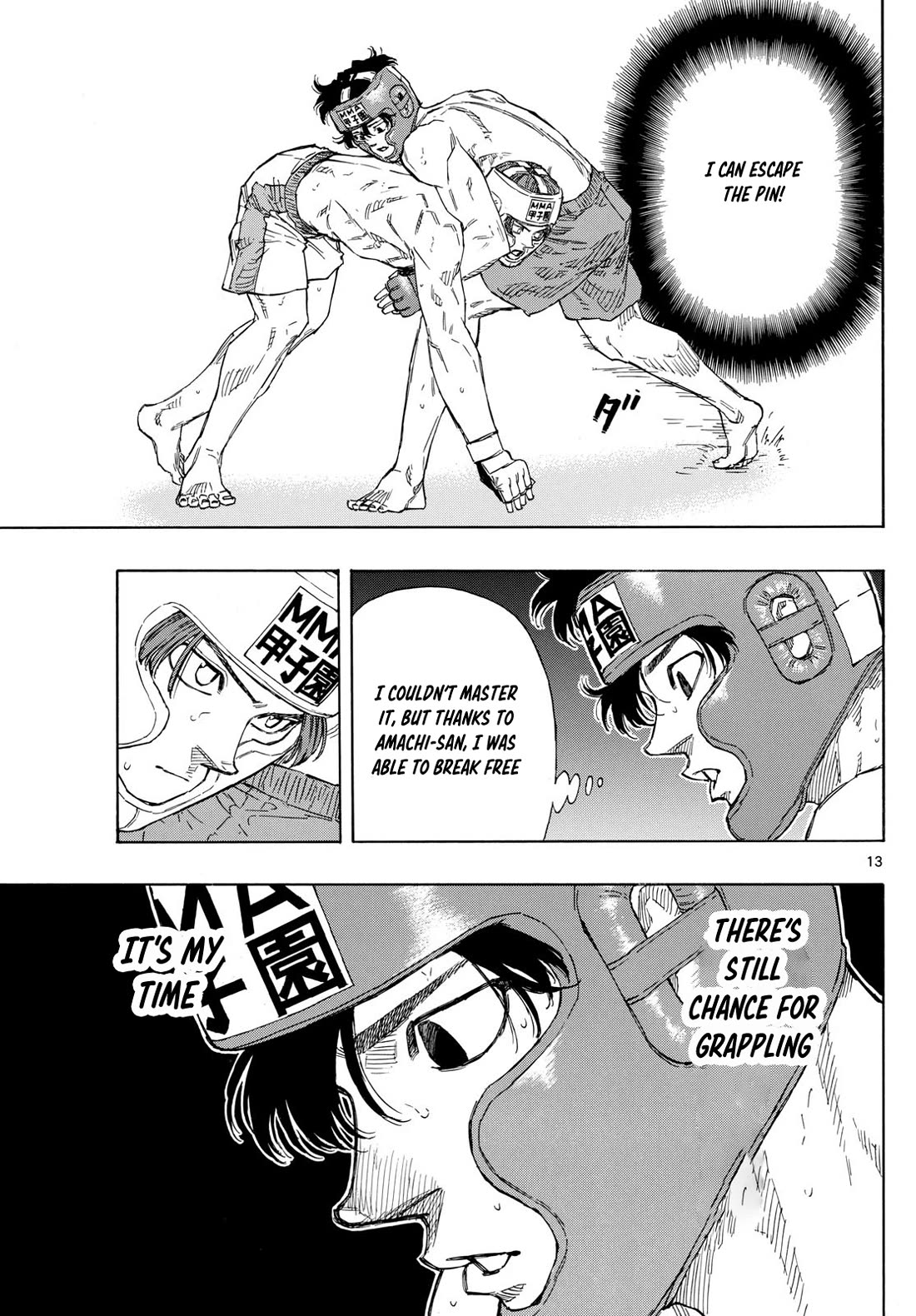 Red Blue Chapter 65 page 13 - Chapter 65: Aoba's New Move