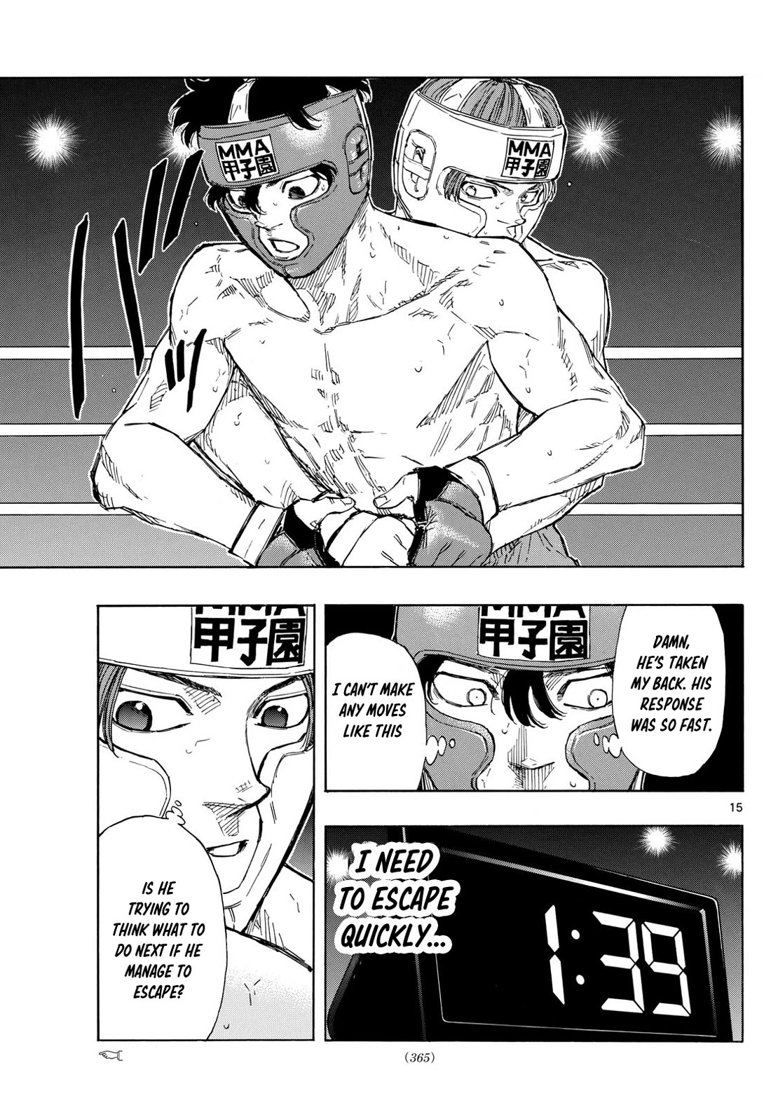 Red Blue Chapter 65 page 15 - Chapter 65: Aoba's New Move