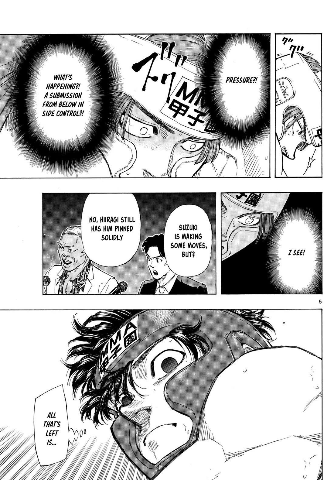 Red Blue Chapter 65 page 5 - Chapter 65: Aoba's New Move