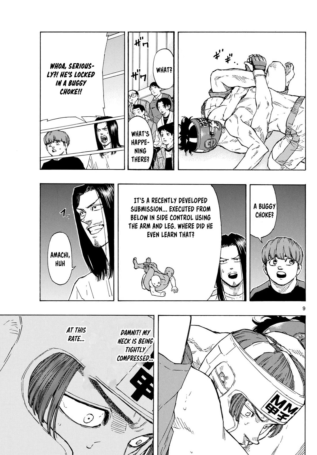 Red Blue Chapter 65 page 9 - Chapter 65: Aoba's New Move