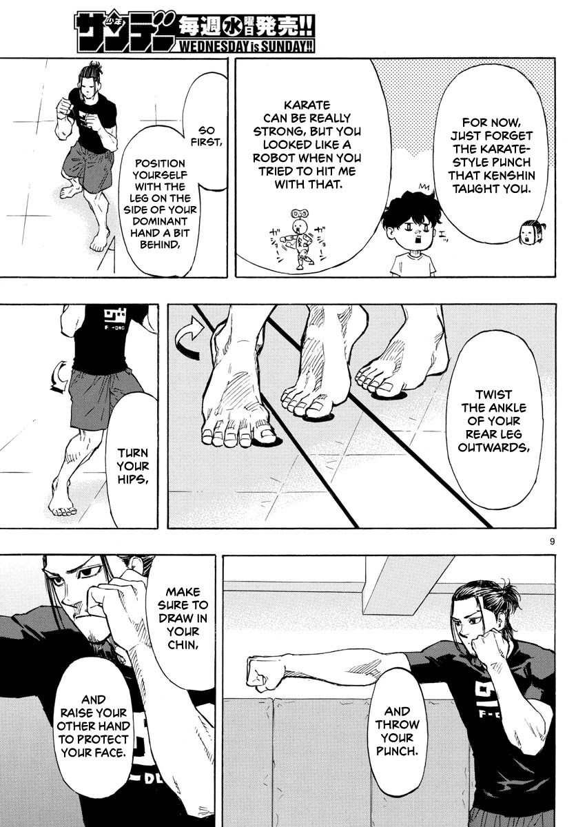 Red Blue Chapter 7 page 10 - Chapter 7: Gym Exchange Meeting