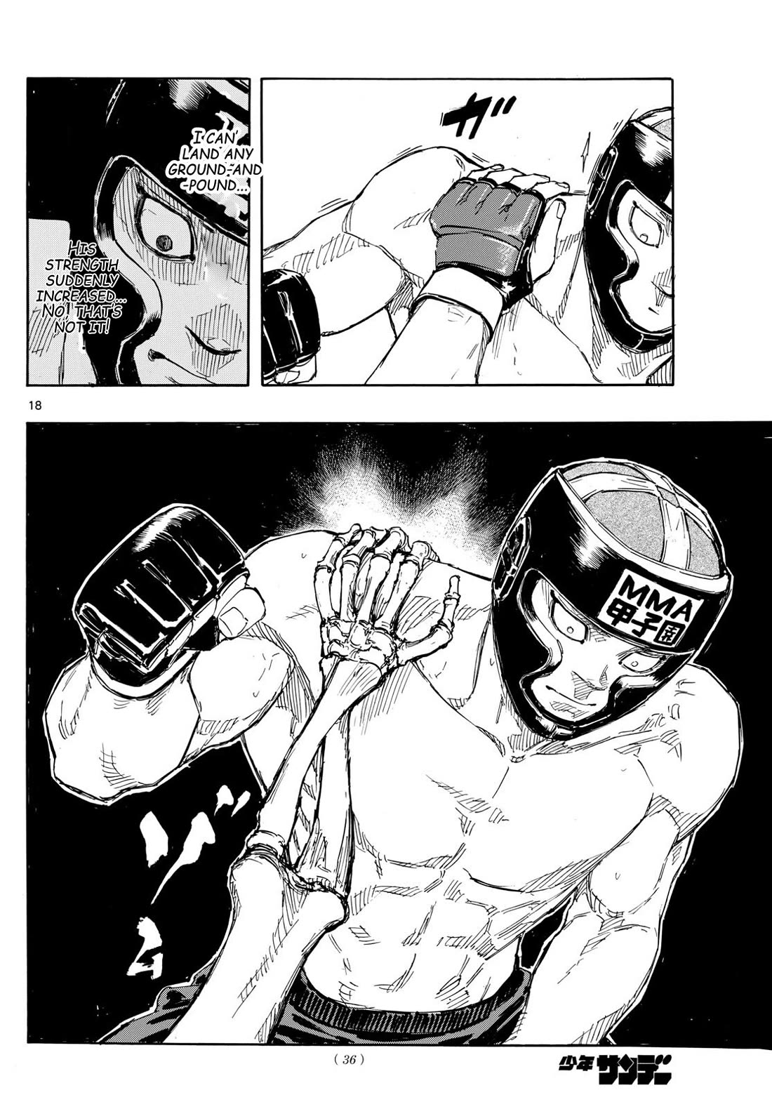 Red Blue Chapter 74 page 18 - Chapter 74: Muscle and Bone Structure