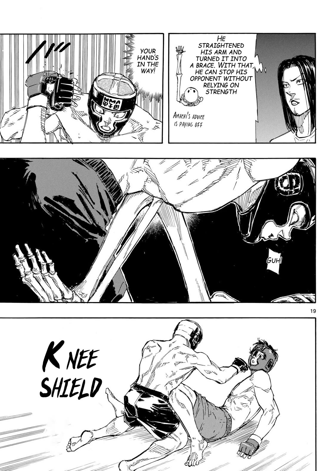Red Blue Chapter 74 page 19 - Chapter 74: Muscle and Bone Structure
