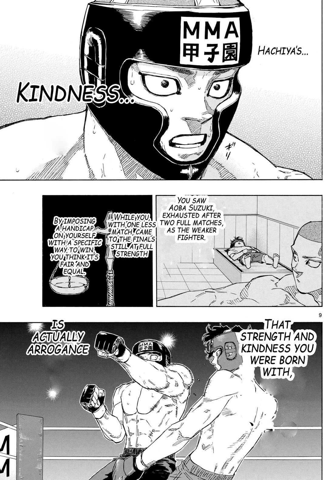 Red Blue Chapter 78 page 9 - Chapter 78: No Guard