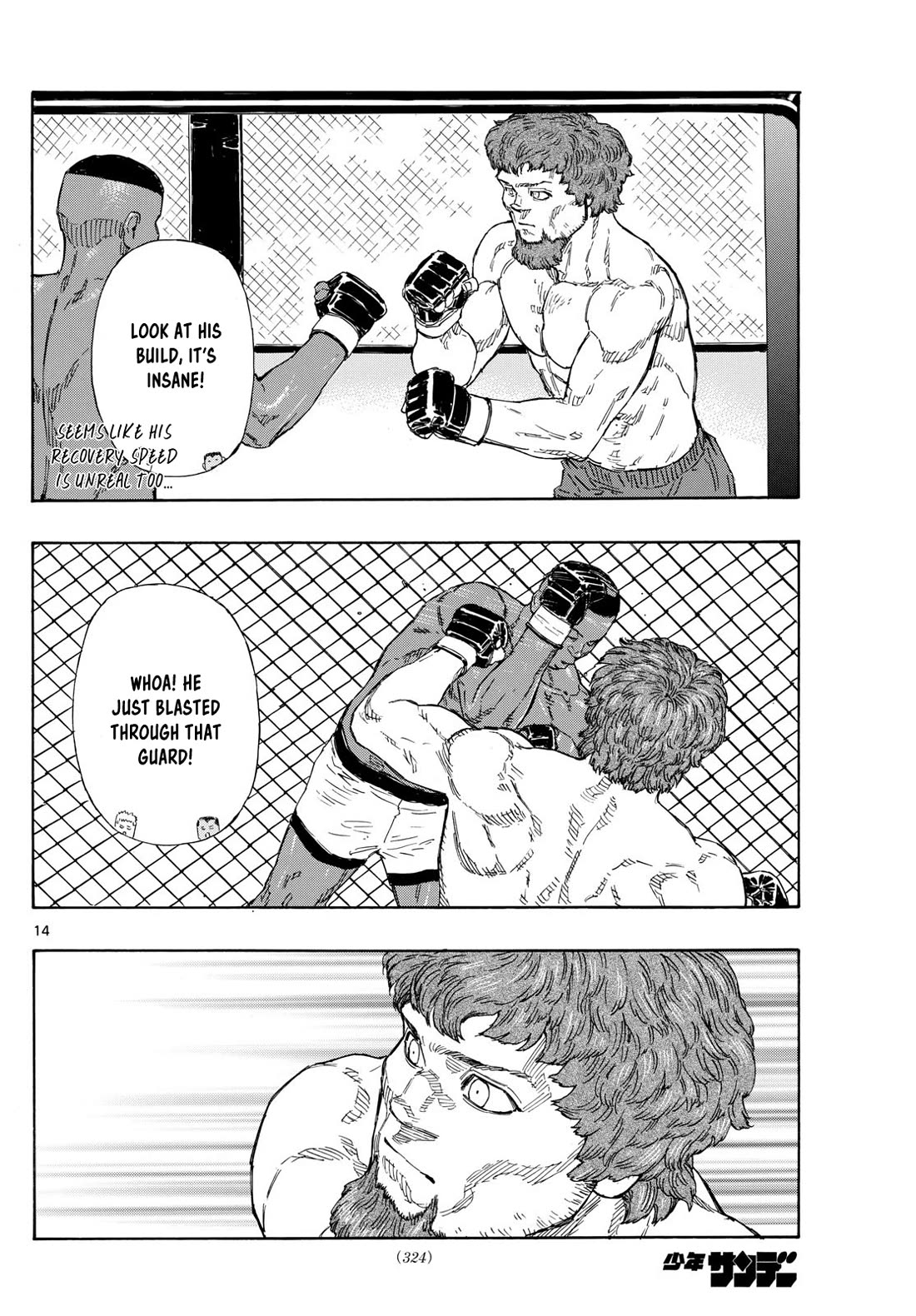 Red Blue Chapter 85 page 14 - Chapter 85: A Shark that found Water