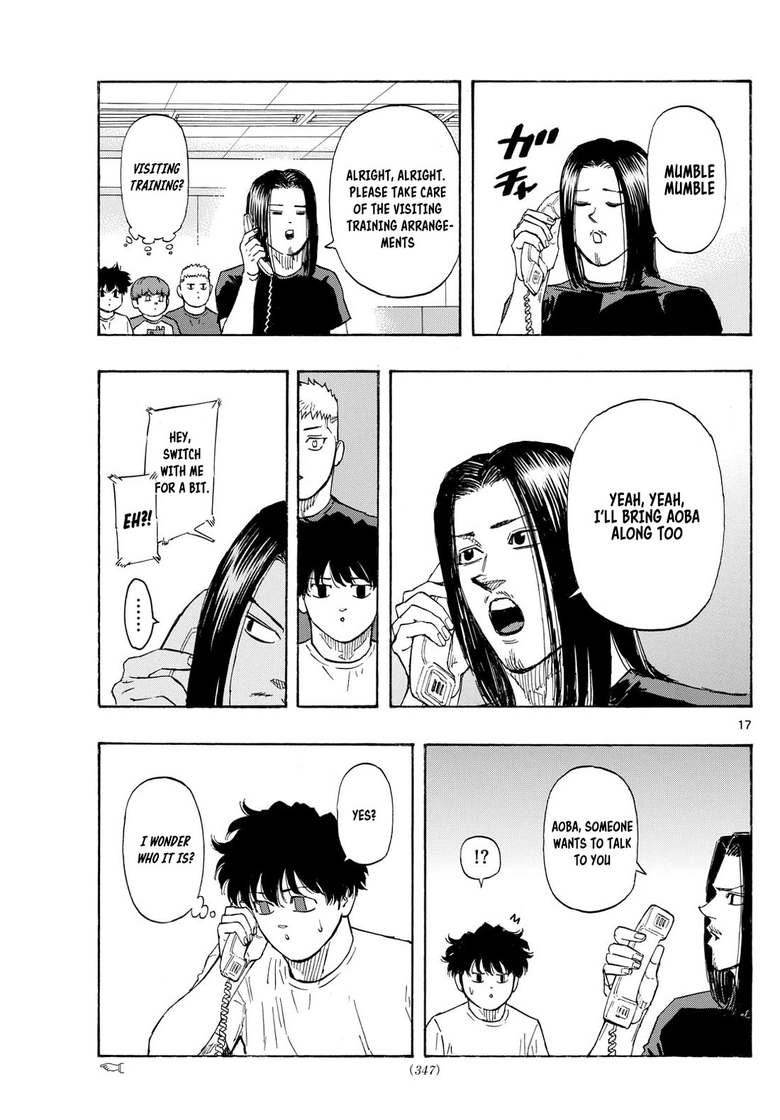 Red Blue Chapter 87 page 17 - Chapter 87: Match Up Decided