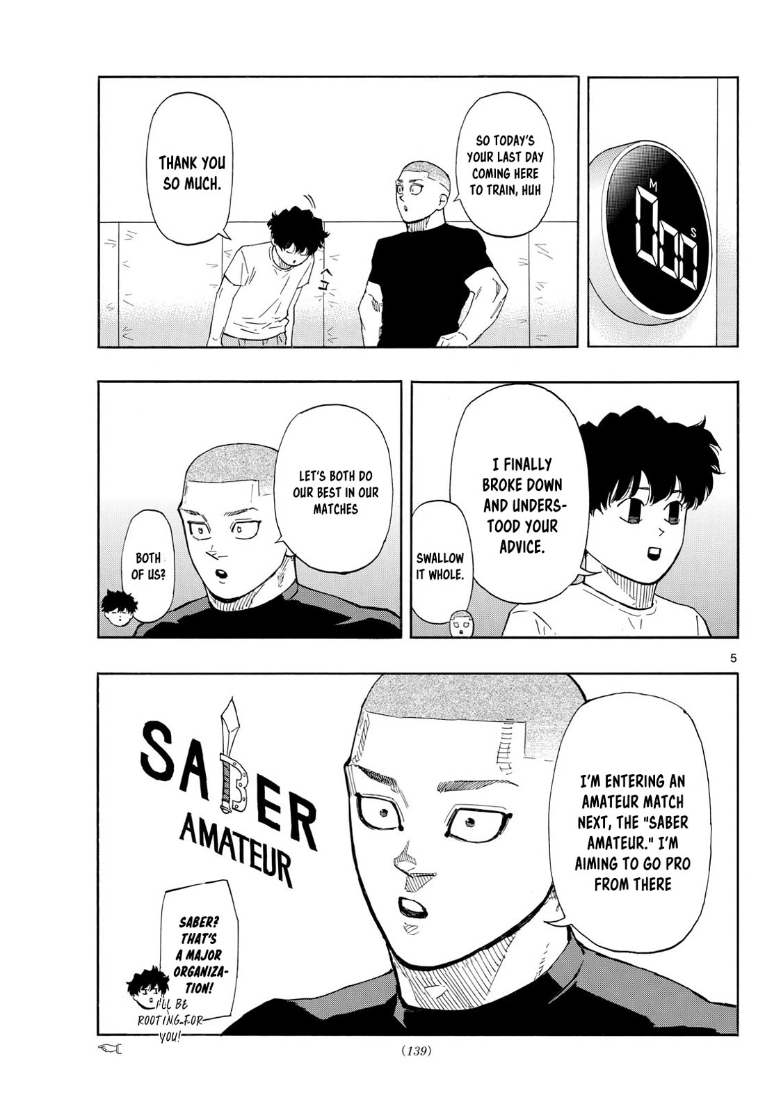 Red Blue Chapter 90 page 5 - Chapter 90: A man named Nejima