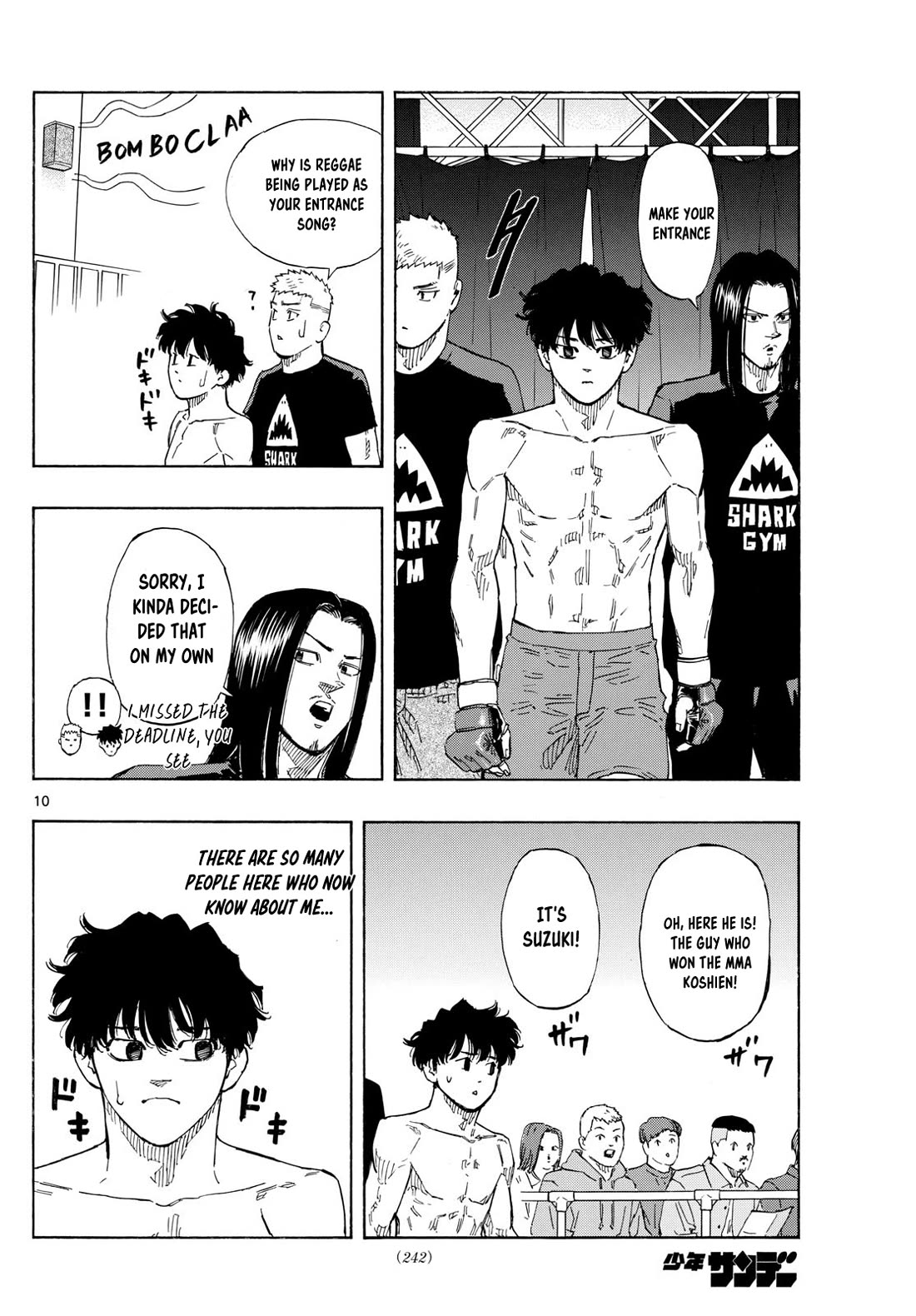 Red Blue Chapter 92 page 10 - Chapter 92: Aoba Suzuki's Entrance