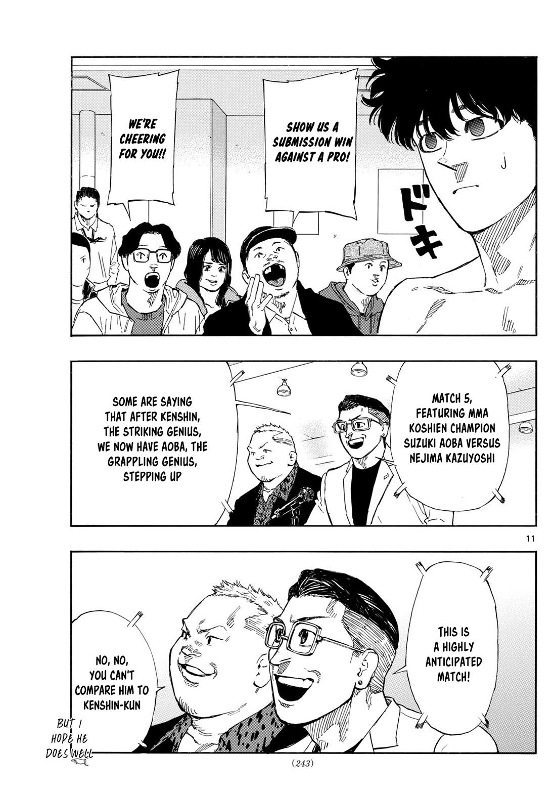 Red Blue Chapter 92 page 11 - Chapter 92: Aoba Suzuki's Entrance