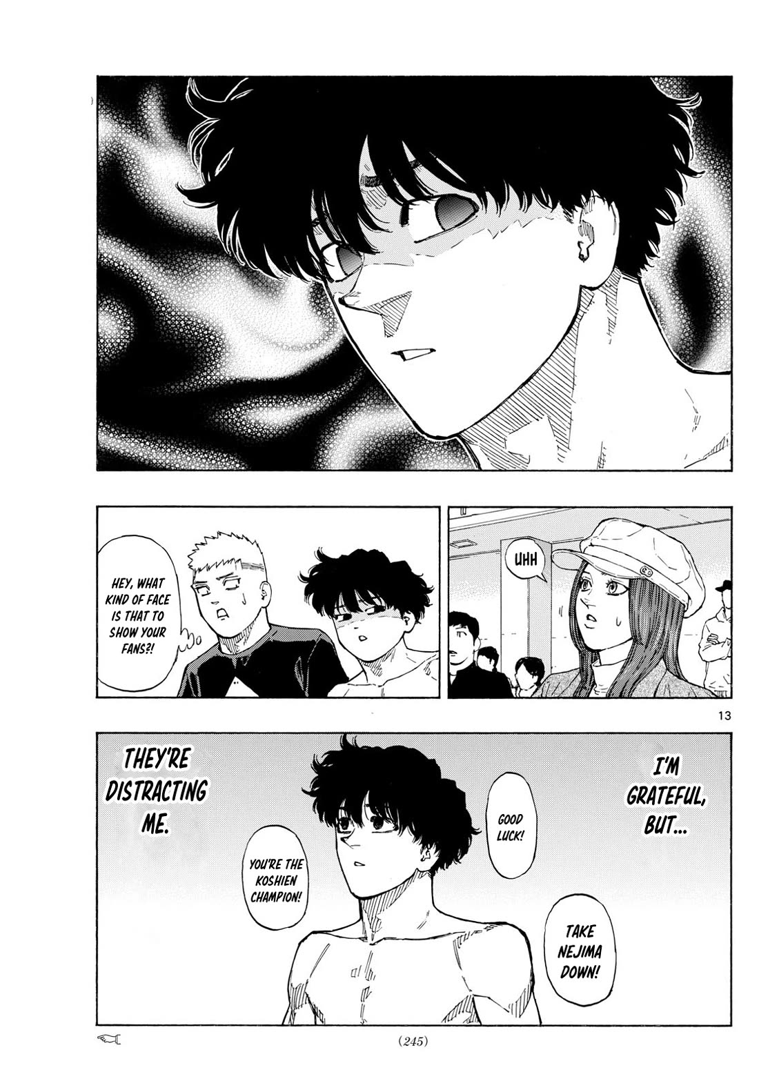 Red Blue Chapter 92 page 13 - Chapter 92: Aoba Suzuki's Entrance