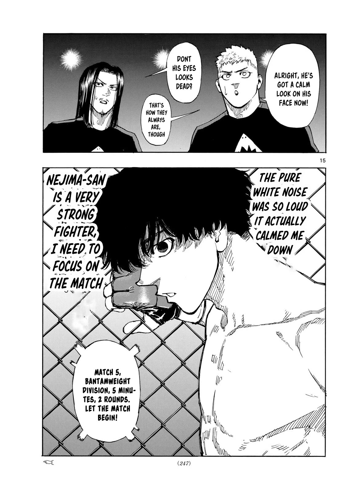 Red Blue Chapter 92 page 15 - Chapter 92: Aoba Suzuki's Entrance