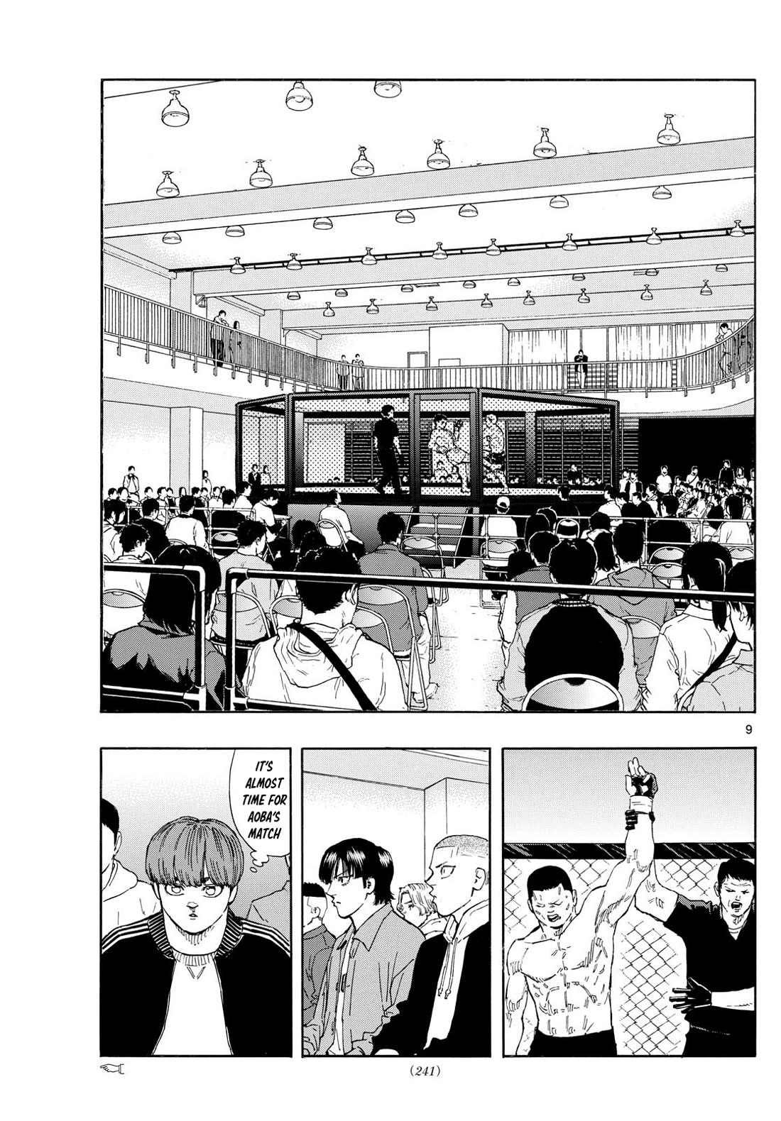 Red Blue Chapter 92 page 9 - Chapter 92: Aoba Suzuki's Entrance