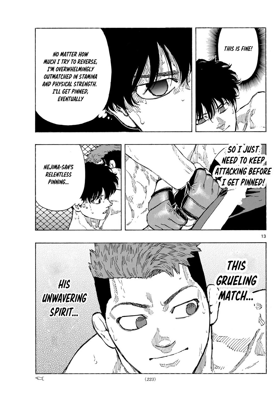 Red Blue Chapter 95 page 13 - Chapter 95: Scramble