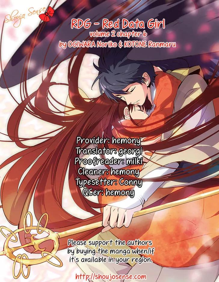 Red Data Girl Chapter 6 page 1 - Chapter 6