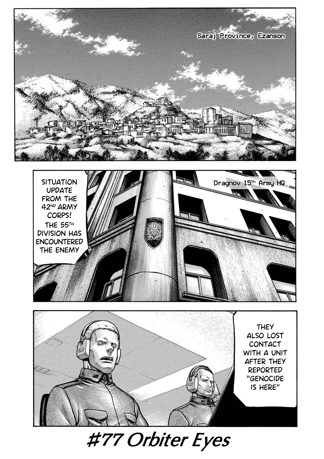 Red Eyes Chapter 77 page 1 - Chapter 77: Orbiter Eyes