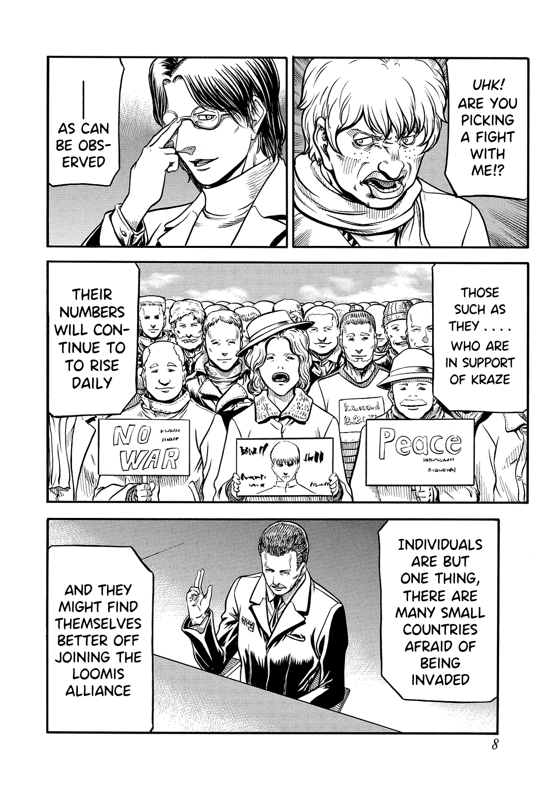 Red Eyes Chapter 79 page 9 - Chapter 79: Farce