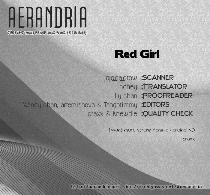 Red Girl Chapter 0.2 page 3 - Chapter 0 v2 : [Oneshot]