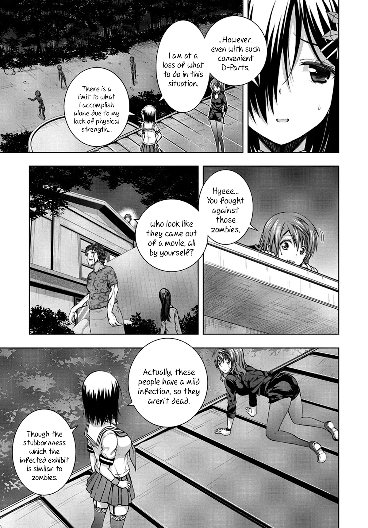 Red Night Eve Chapter 13 page 22 - Chapter 13: The Hidden Pyramid Part 1