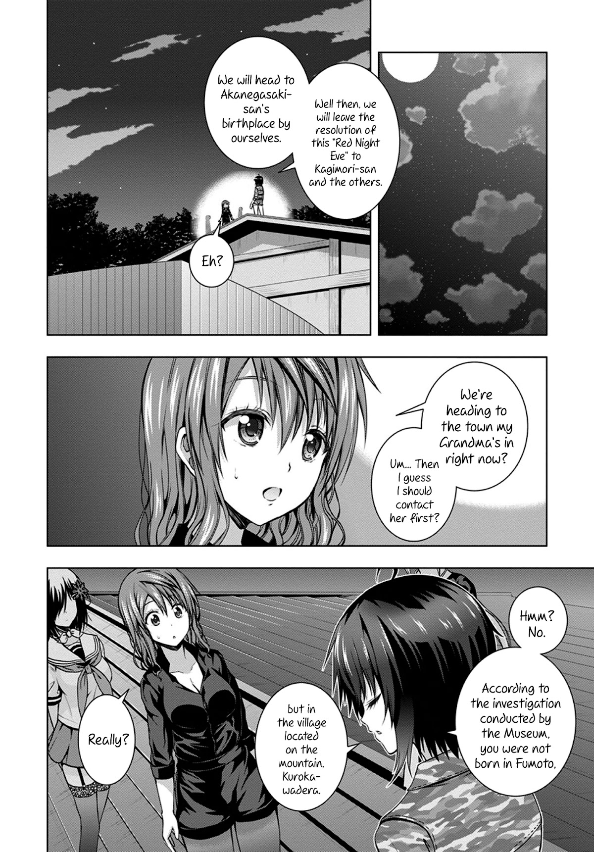 Red Night Eve Chapter 14 page 13 - Chapter 14: The Hidden Pyramid Part 2