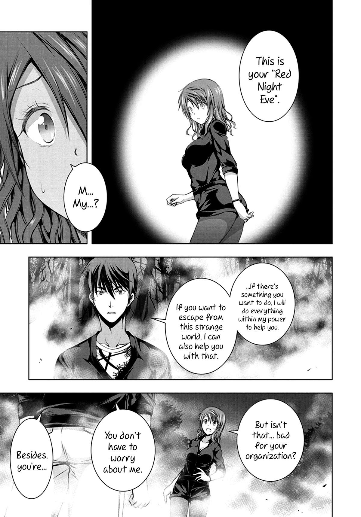 Red Night Eve Chapter 15 page 24 - Chapter 15: The Hidden Pyramid Part 3